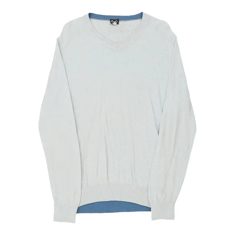Dolce & Gabbana Jumper - Large Blue Cotton