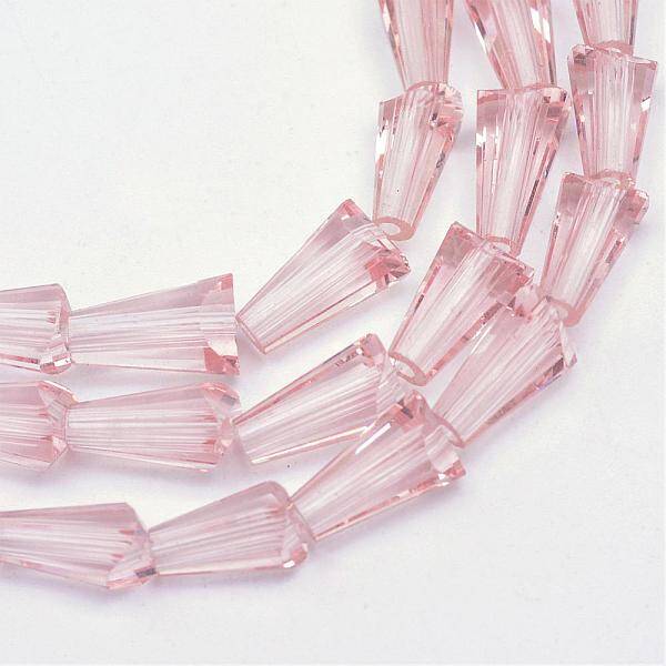 Transparent Glass Bead Strands