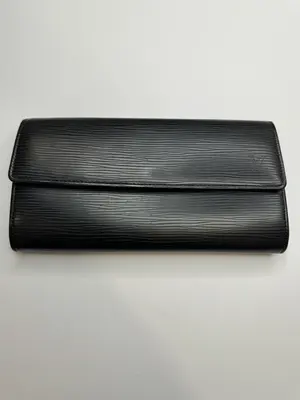 Pre-owned Louis Vuitton Leather small leather goods Epi Wallet