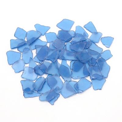 Sea Glass Chip Beads