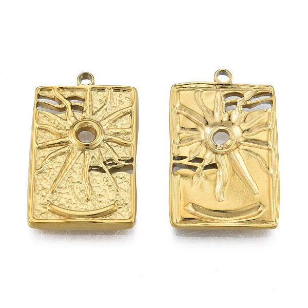 Ion Plating(IP) 304 Stainless Steel Pendants