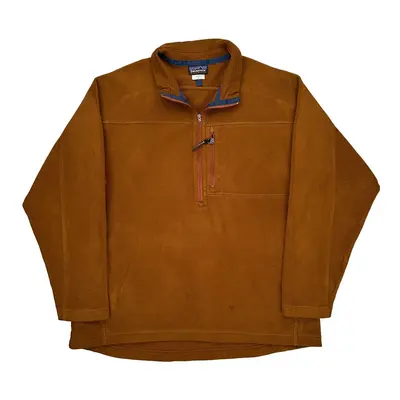 Synchilla Patagonia Fleece - XL Brown Polyester