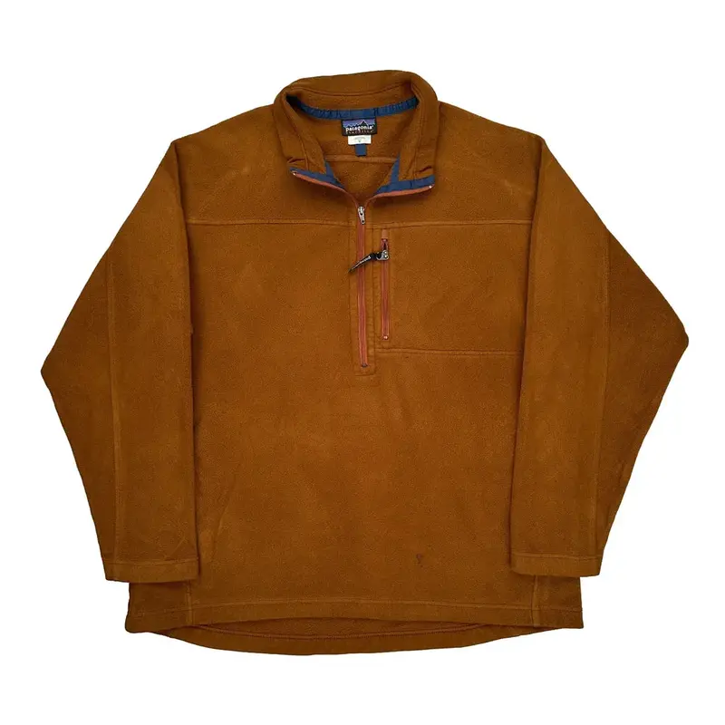 Synchilla Patagonia Fleece - XL Brown Polyester