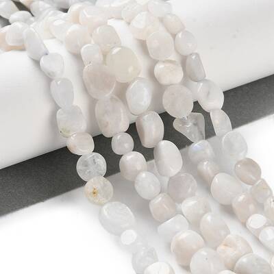 Natural Rainbow Moonstone Beads Strands