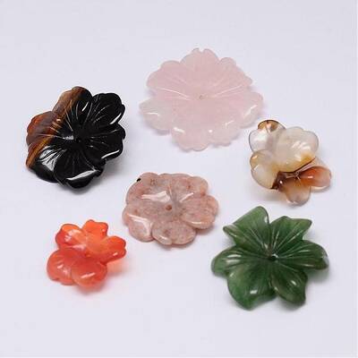 Mixed Natural Gemstone Beads