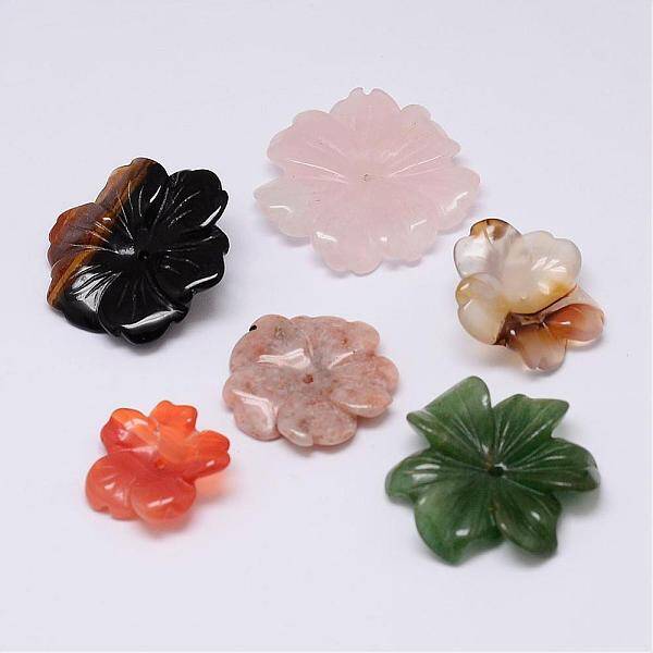 Mixed Natural Gemstone Beads