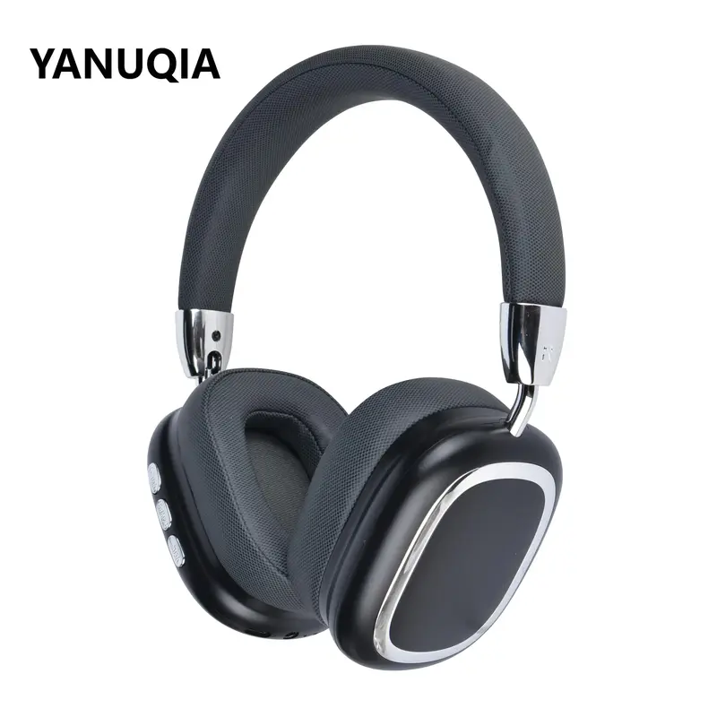 YANUQIA Wireless Headphones noise cancelling headphones with Built-In Microphone, Electronic Audio, Foldable Design for Gamin...