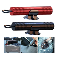 2 In 1 Car Safety Hammer,Glass Breaker Under Water,Safe Hammer,Car Hammer Seatbelt Cutter,Window Breaker Emergency Escape Too...