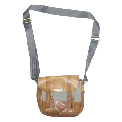 MARGELISCH Womens Shoulder Bag Brown Leather
