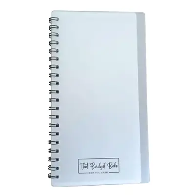 TBB Spiral Frosted Cash Envelope Book for On-The-Go Girls