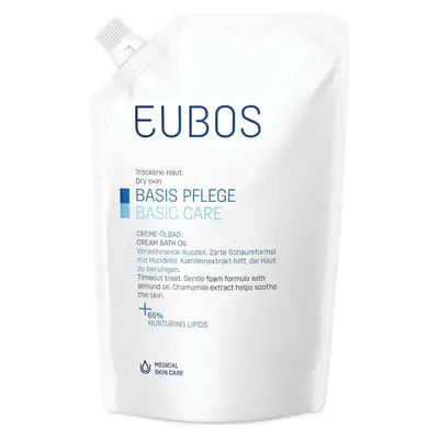 Eubos Basic Care Oil Bath Cream 200 ml Refill 400 ml