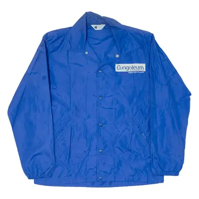 MAPLE Coach Jacket Blue 90s Mens M