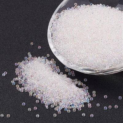 12/0 Grade A Round Glass Seed Beads