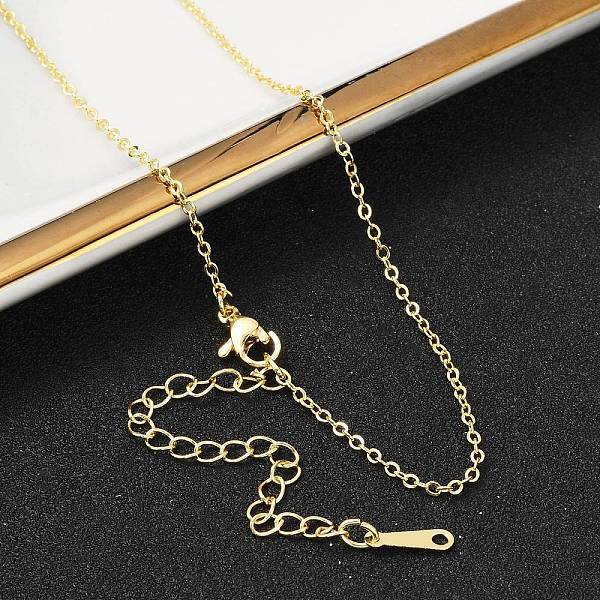 Brass Cable Chain Necklaces for Women