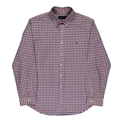 Ralph Lauren Checked Shirt - XL Pink Cotton | Size: x-large