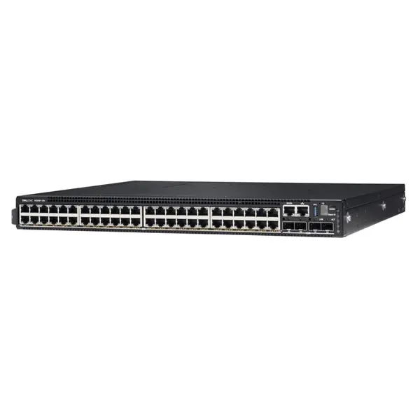 Dell 210-ASPR | PowerSwitch N3200-ON Series N3248P-ON 48 x RJ-45 Ports PoE+ 10/100/1000Base-T + 4 x SFP+ Ports + 2 x QSFP28 P...