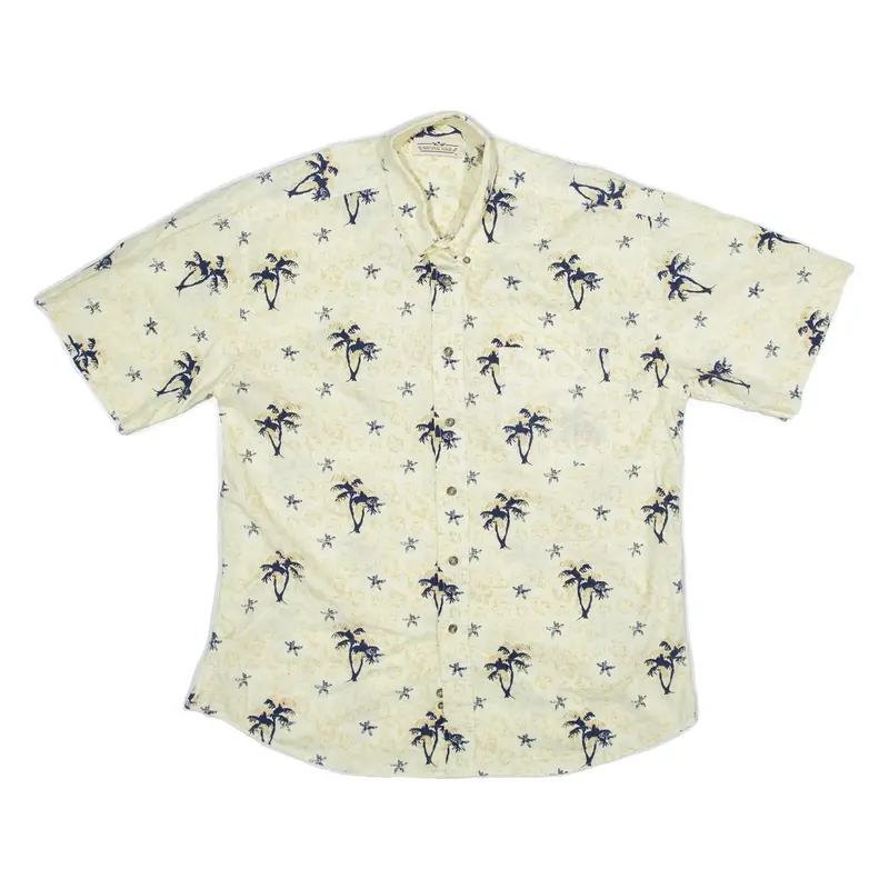 NATURAL ISSUE Mens Shirt Yellow L