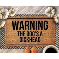 Funny Dog Door Mat, Dog Lover Gift, Funny Door Mat, Dog Mom Gift, Funny Doormat, Dog Funny Gift, Dog Owner Decor, Funny Porch...