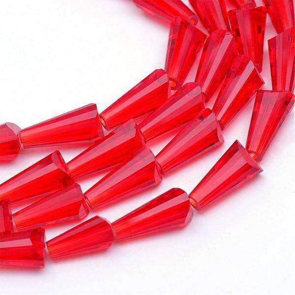 Transparent Glass Bead Strands
