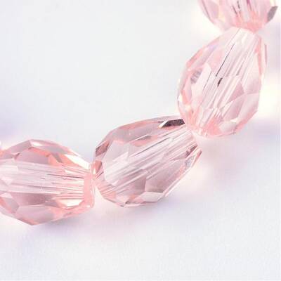 Transparent Glass Bead Strands