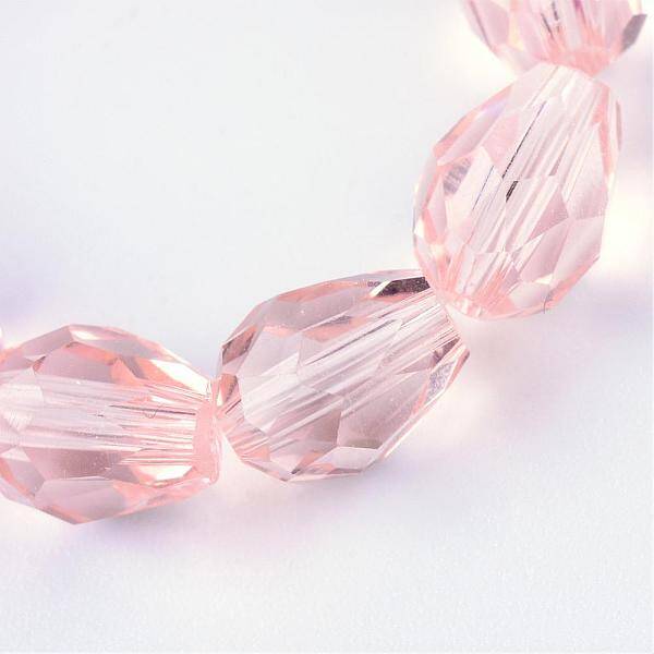 Transparent Glass Bead Strands
