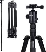 Camera Tripod, 76 Inch Aluminum DSLR Camera Tripod Monopod 360 Degree Ball Head with 1/4 Screw Quick Release Plate