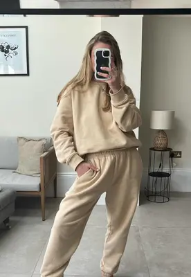 Oversized Sweatshirt, Oat | Size: S