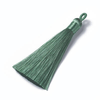 Polyester Tassel Pendants