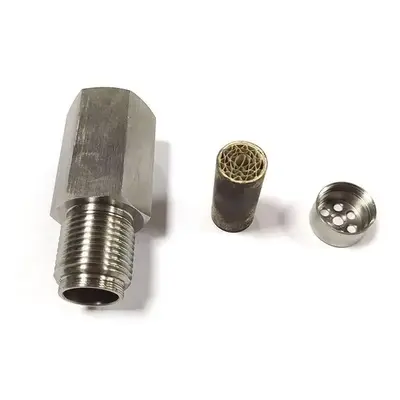 Sensor Connector, 1 Set Exhaust Gas Oxygen Sensor Connector with Filter Screen, Auto Sensor Connector, Car Repair Tool, Pipe...