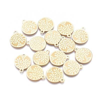 Ion Plating(IP) 304 Stainless Steel Charms
