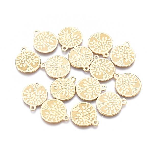 Ion Plating(IP) 304 Stainless Steel Charms