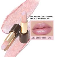 FOCALLURE Glisten Opal Hydrating Glitter Lipstick Lip Balm Set Moisturizing Glossy Cosmetic Makeup Lipgloss Blend Shimmer Shi...