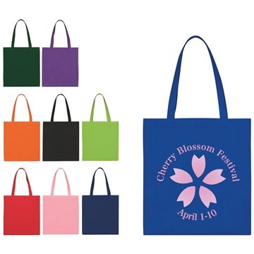 150 Custom Non-Woven Economy Tote Bag - Water Resistant