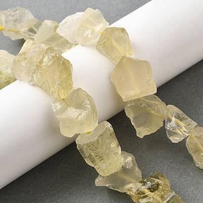 Natural Lemon Quartz Beads Strands