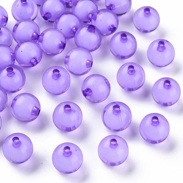 Transparent Acrylic Beads