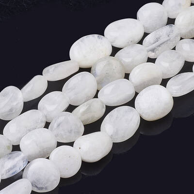 Natural Rainbow Moonstone Beads Strands