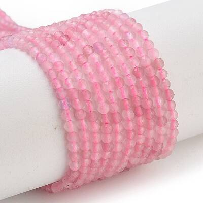 Natural Madagascar Rose Quartz Beads Strands