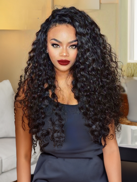 UNice 4Pcs Natural Wave Remy Human Hair Weaves