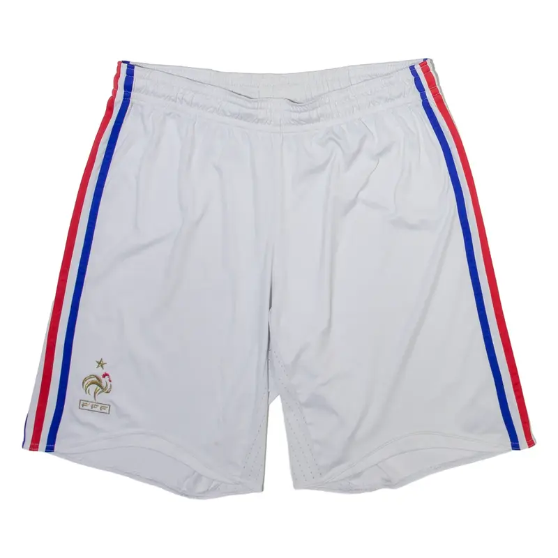 ADIDAS Mens Casual Shorts White L W32