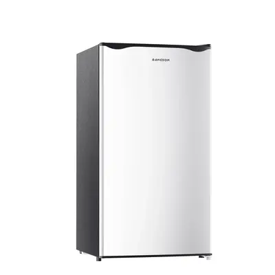BANGSON Mini Fridge with Freezer, 3.2Cu.Ft, Single Door Small Refrigerator, Energy-Efficient, Low Noise, Mini fridge for Bedr...