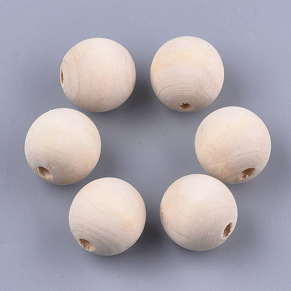 Natural Wooden Beads