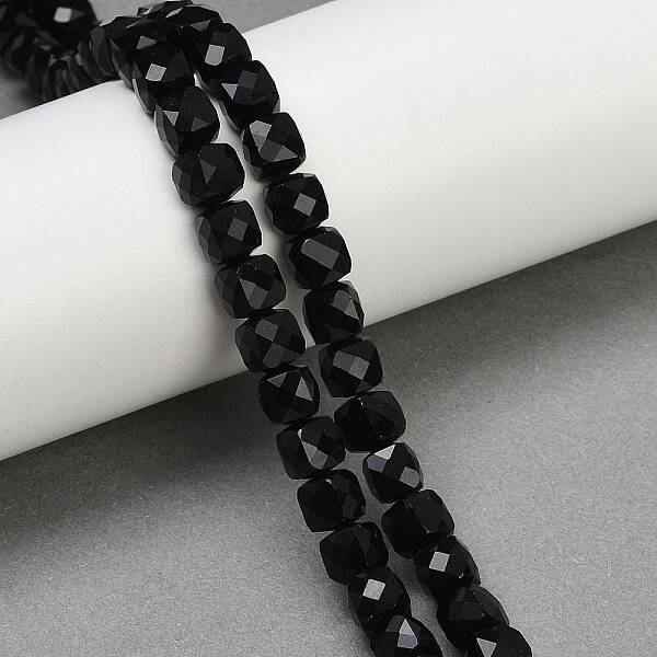 Natural Black Obsidian Beads Strands