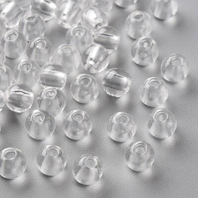 Transparent Acrylic Beads
