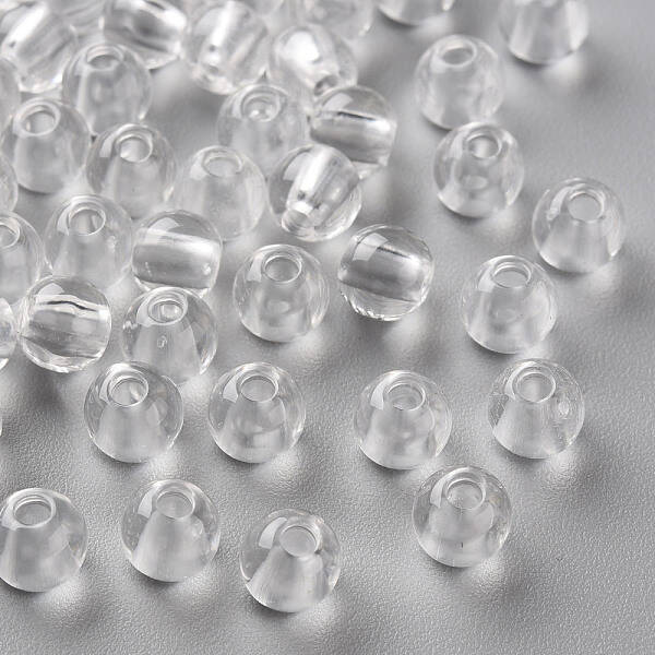 Transparent Acrylic Beads