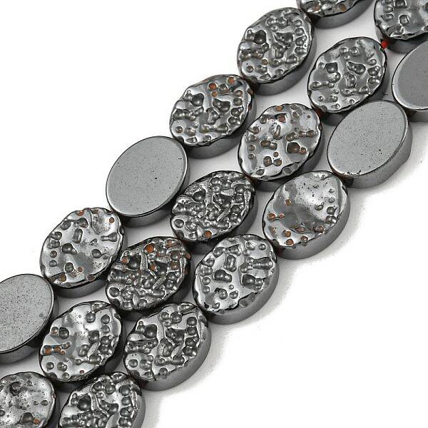 Non-magnetic Synthetic Hematite Beads Strands