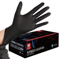 PROMEDIX P Nitrile Gloves, 4mil-100 Count, Gloves Disposable Latex Free, Disposable Gloves for Cooking,Household,Food safe Th...