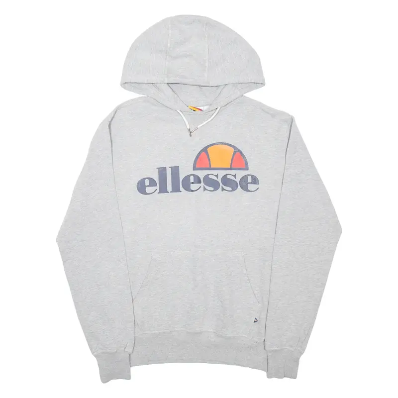 ELLESSE Womens Grey Hoodie UK 10