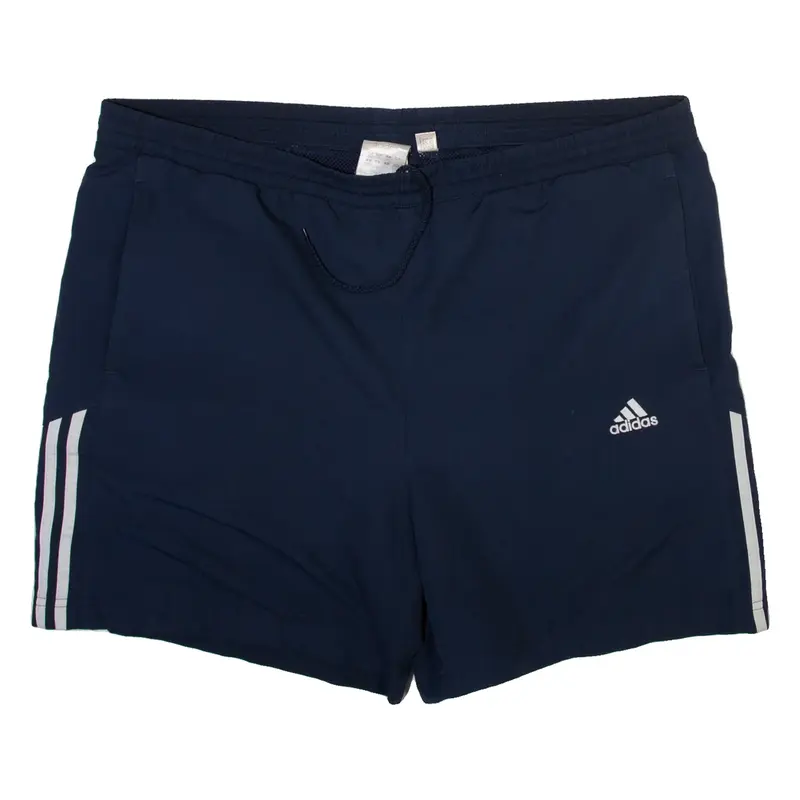 ADIDAS Mens Casual Shorts Blue Relaxed XL W42
