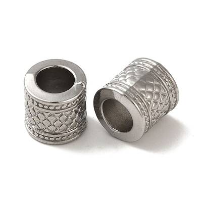 Non-Tarnish 304 Stainless Steel European Beads