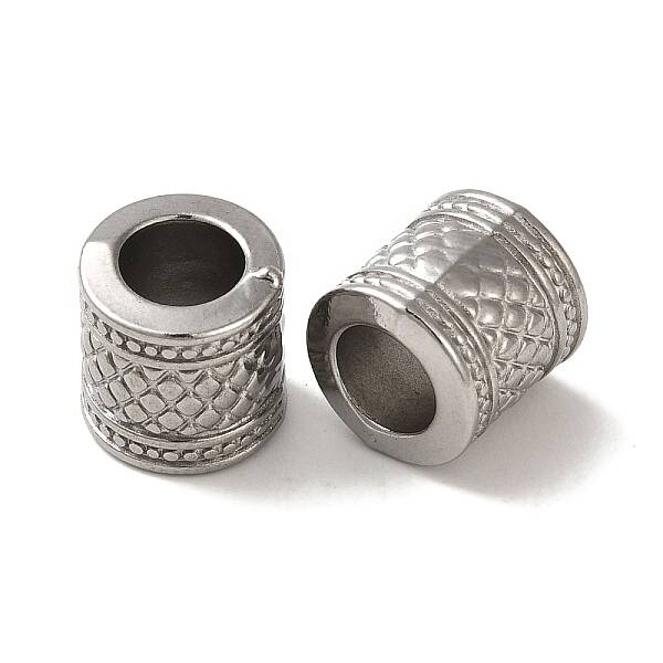 Non-Tarnish 304 Stainless Steel European Beads